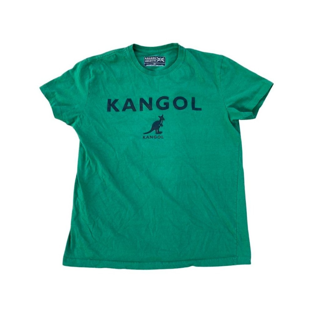 Y2K Kangol Logo Tee Men's Size Large